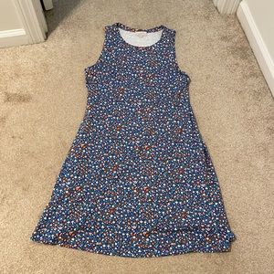 Loft - M high neck sleeveless dress